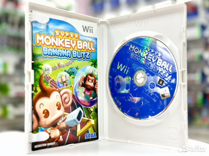 Super Monkey Ball: Banana Blitz (Wii) Б/У