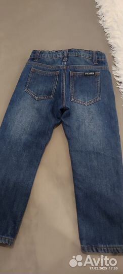 Джинсы для мальчика 110