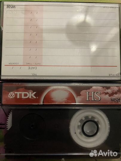 Кассета для видеокамеры Hi8, minidv, VHS-c