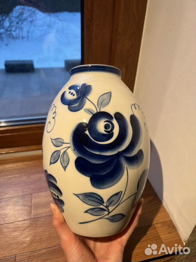 Посуда гжель вазы