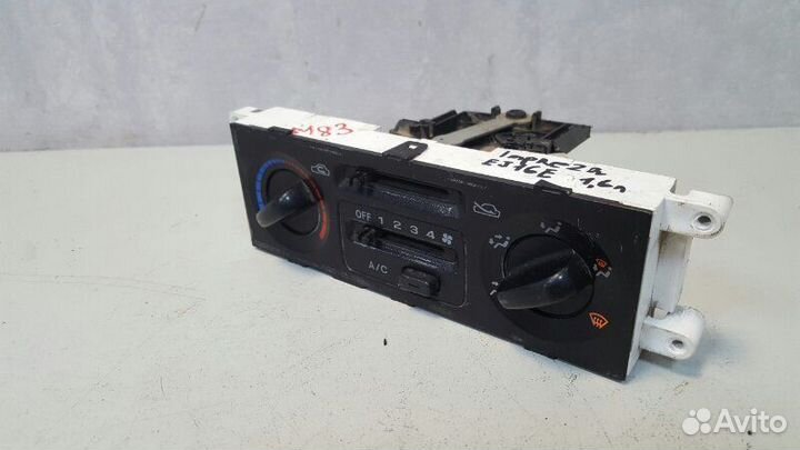 Блок управления климатом печкой отопителем Subaru