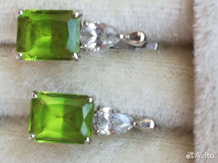 Серьги из серебра 925 пробы