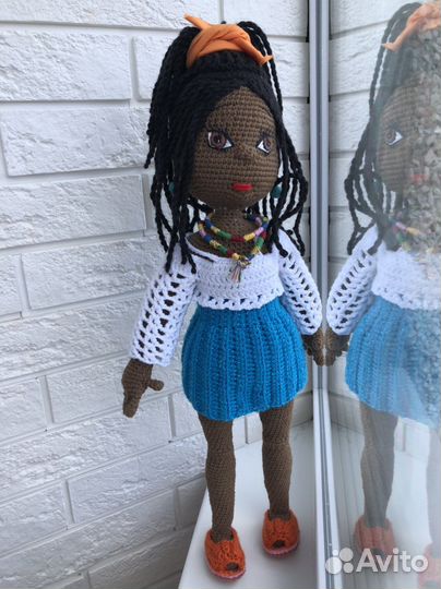 Вязаные игрушки куклы