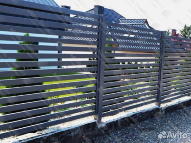 Забор Ранчо металлический