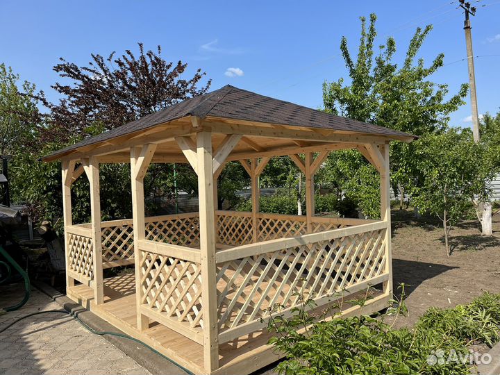 Дачные беседки