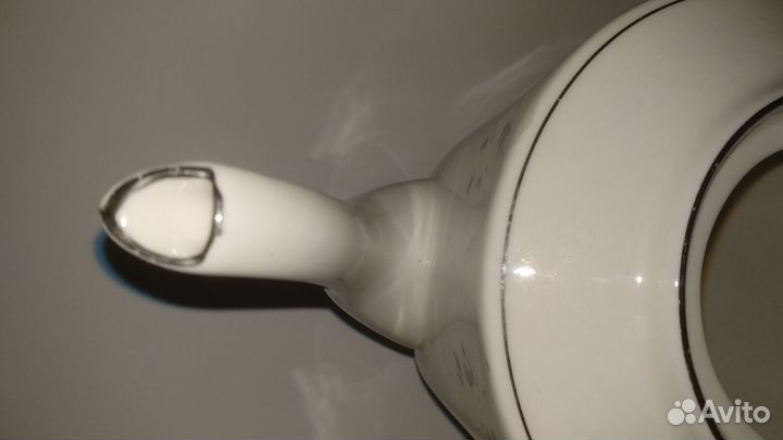 Чайник старинный джадоэль фарфор 1200мл