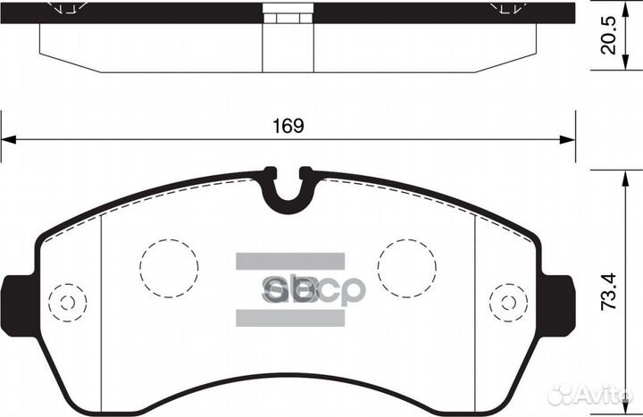 SP1425SNS GDB16961243 00 2E0698151A колодк