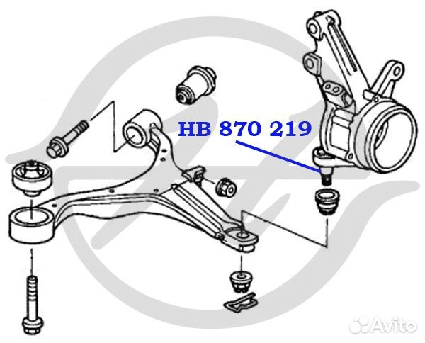 Опора шаровая