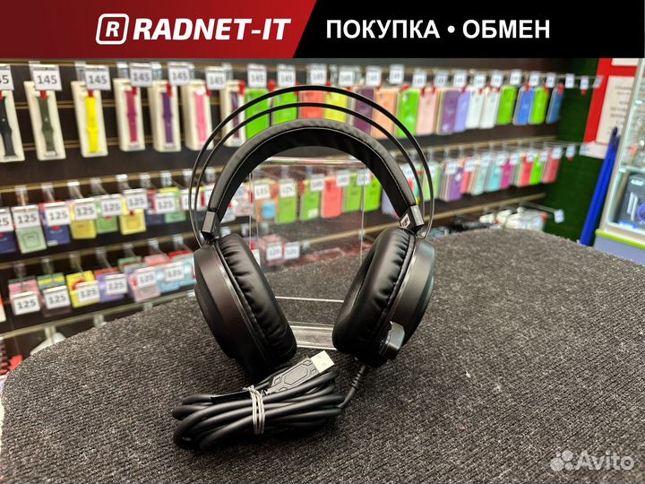 Проводная гарнитура A4Tech Bloody G521 черный