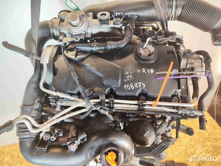 Двигатель volkswagen b6 b5 t5 1.9tdi AXC BLS BRS