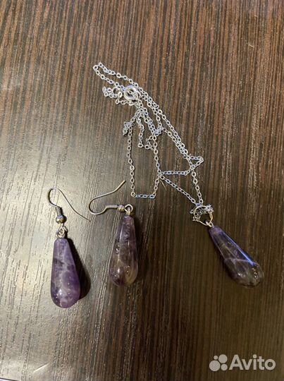 Сережки цепочки