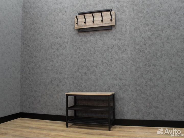 Обувница в прихожую лофт