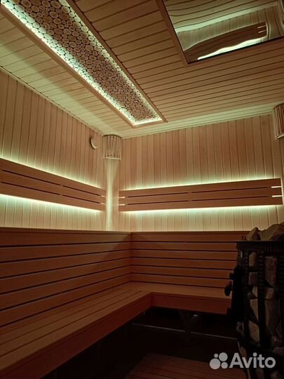 Баня Сауна Комната отдыха внутренняя отделка