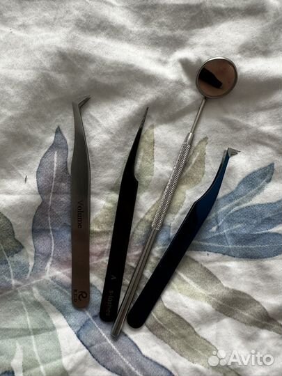 Ресницы для наращивания.Пинцет для наращивания