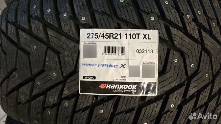 Hankook Winter i'Pike X W429A 275/45 R21 110T