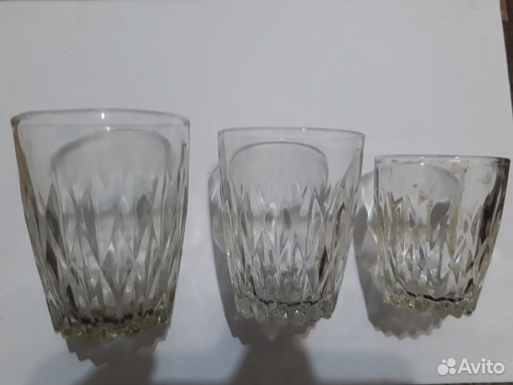 Стеклянные стаканчики