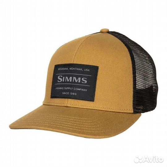 Бейсболка Кепка Simms Original Patch Trucker '21