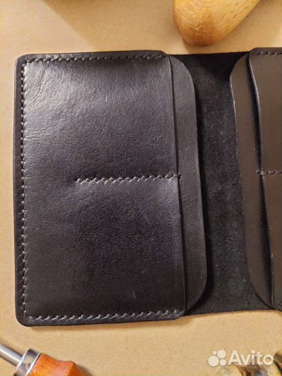 Обложка для документов натуральная кожа
