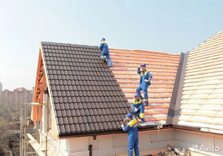 Строительная бригада, кровля.сайдинг, фундамент