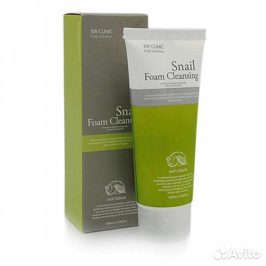 Корейские пенки для умывания, объем 100м