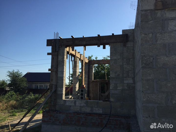 Кладка блоков