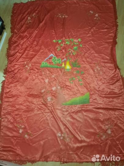 Покрывало,наволочки,вышивка