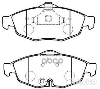 Колодки тормозные дисковые chrysler: Sebring 01