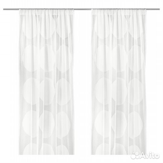 Шторы гардины тюль IKEA ninni TRD нинни трод