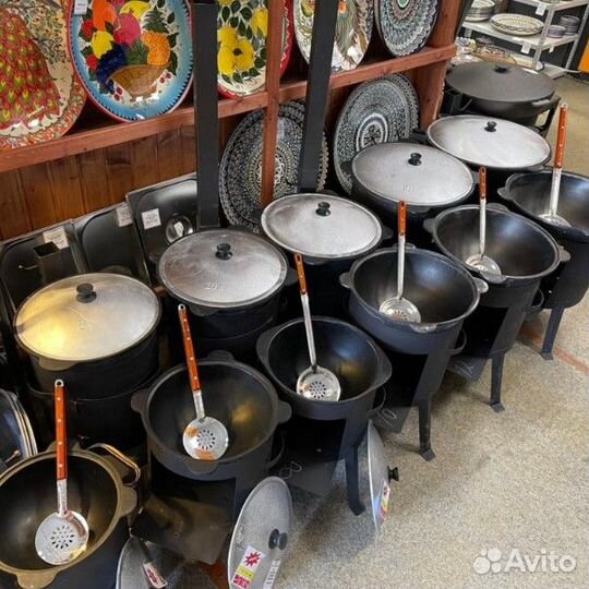 Казан чугунный