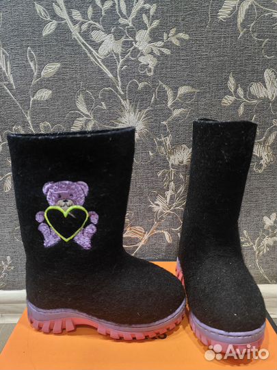 Детская зимняя обувь для девочек 26/27 размер