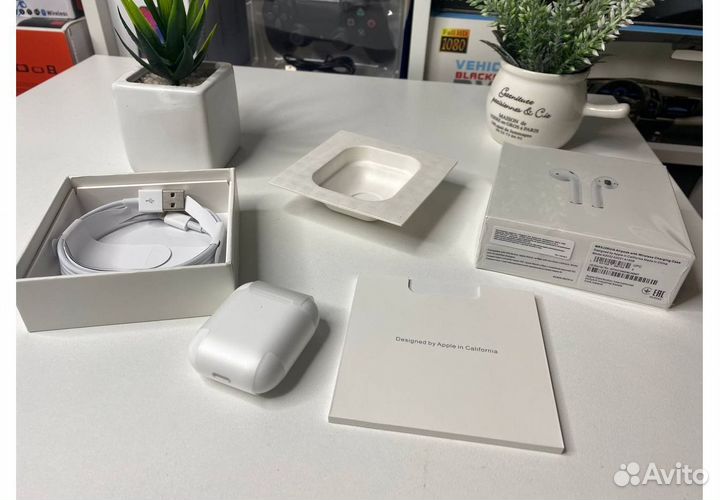 Беспроводные наушники Apple Airpods 2