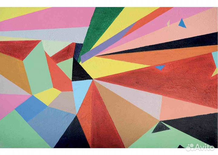 Итальянская Картина Futuro di colori