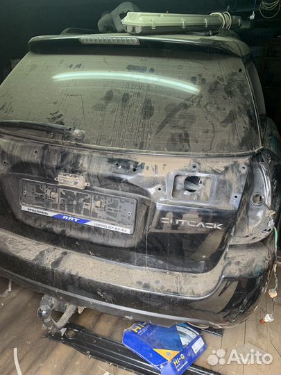 Задний бампер субару аутбек 2003-2008