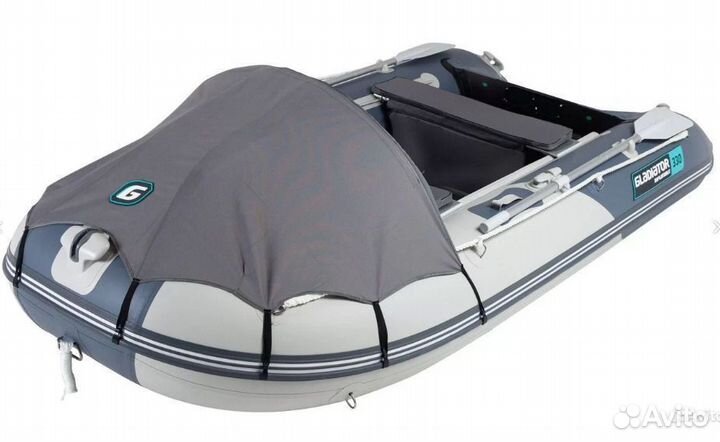 Лодка пвх Gladiator C330AL светло/темно-серый