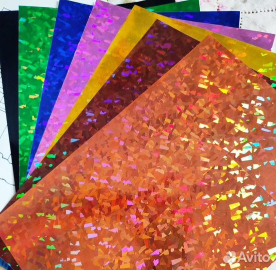Бумага цветная, картон для творчества