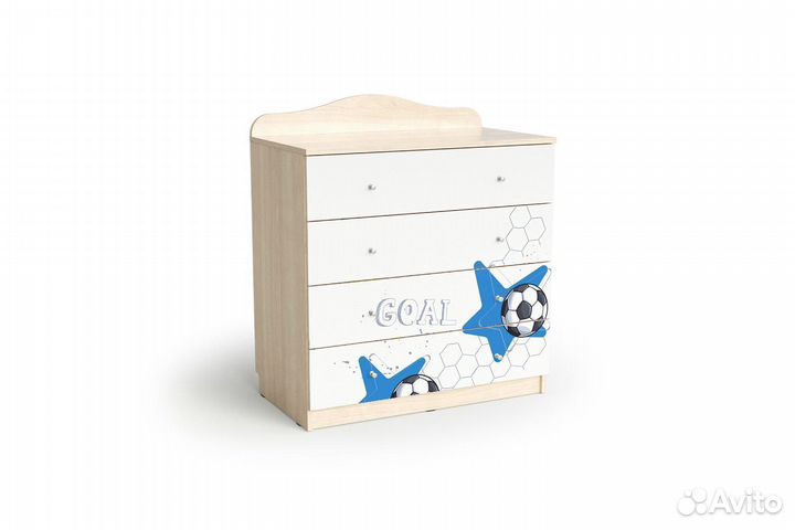 Комод Мама с 4-мя ящиками