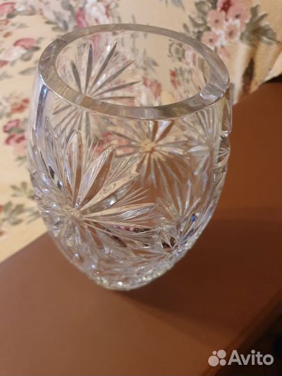 Ваза хрустальная большая СССР