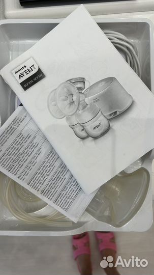 Молокоотсос avent электрический