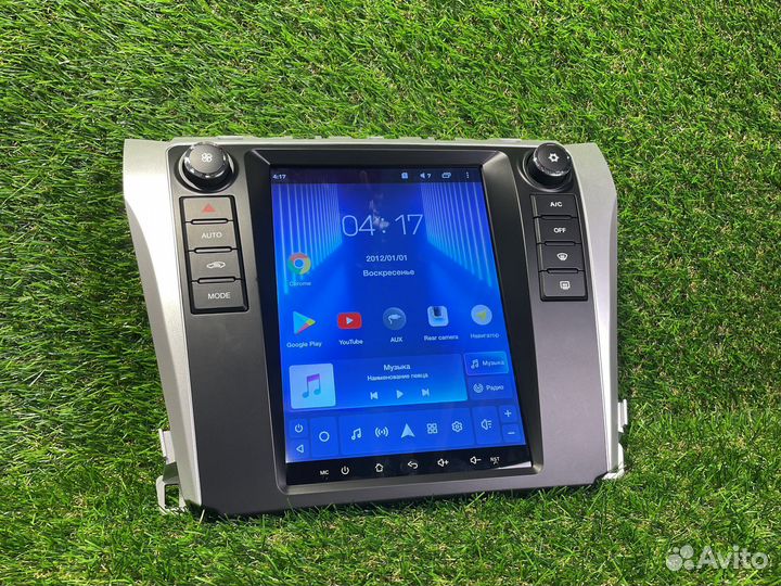 Магнитола tesla на Camry 50-55