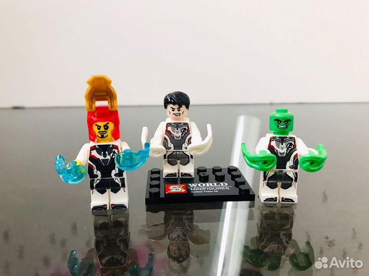 Набор из 3 минифигурок Marvel Avengers