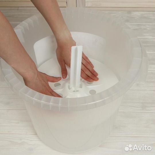 Бочка пищевая 20л, с гнётом. Доставка