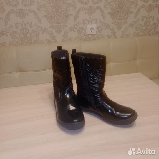 Сапожки для девочки демисезонные