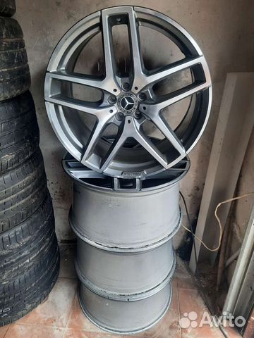 Комплект разношироких ориг.дисков R20 на Мерс GLE