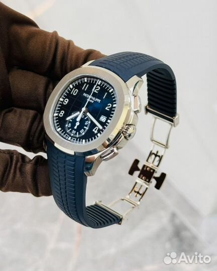 Часы Patek Philippe Aquanaut Blue dial