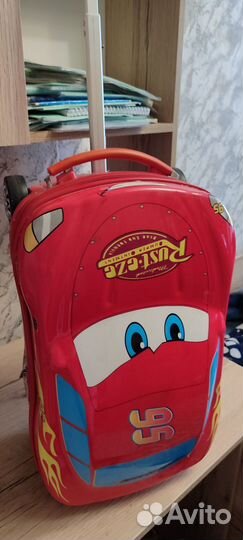 Детский чемодан тачка