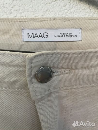 Джинсы Maag (zara) wide leg 38 широкие