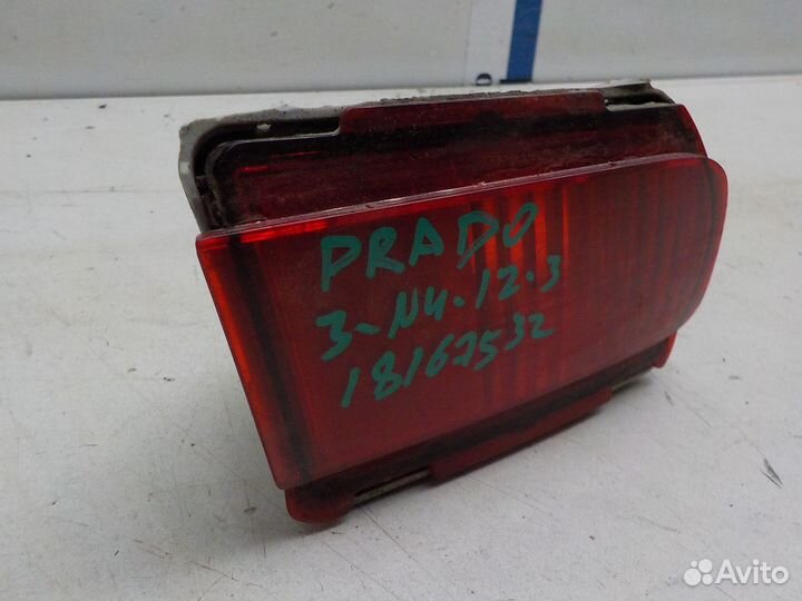 Фонарь заднего бампера Toyota Land Cruiser Prado 2