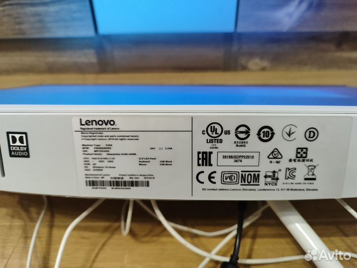Моноблок lenovo ideacentre A340-24IWL