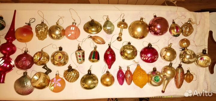 Елочные игрушки СССР. 40-50гг