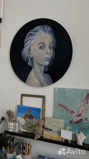 Картина маслом на холсте «душа»